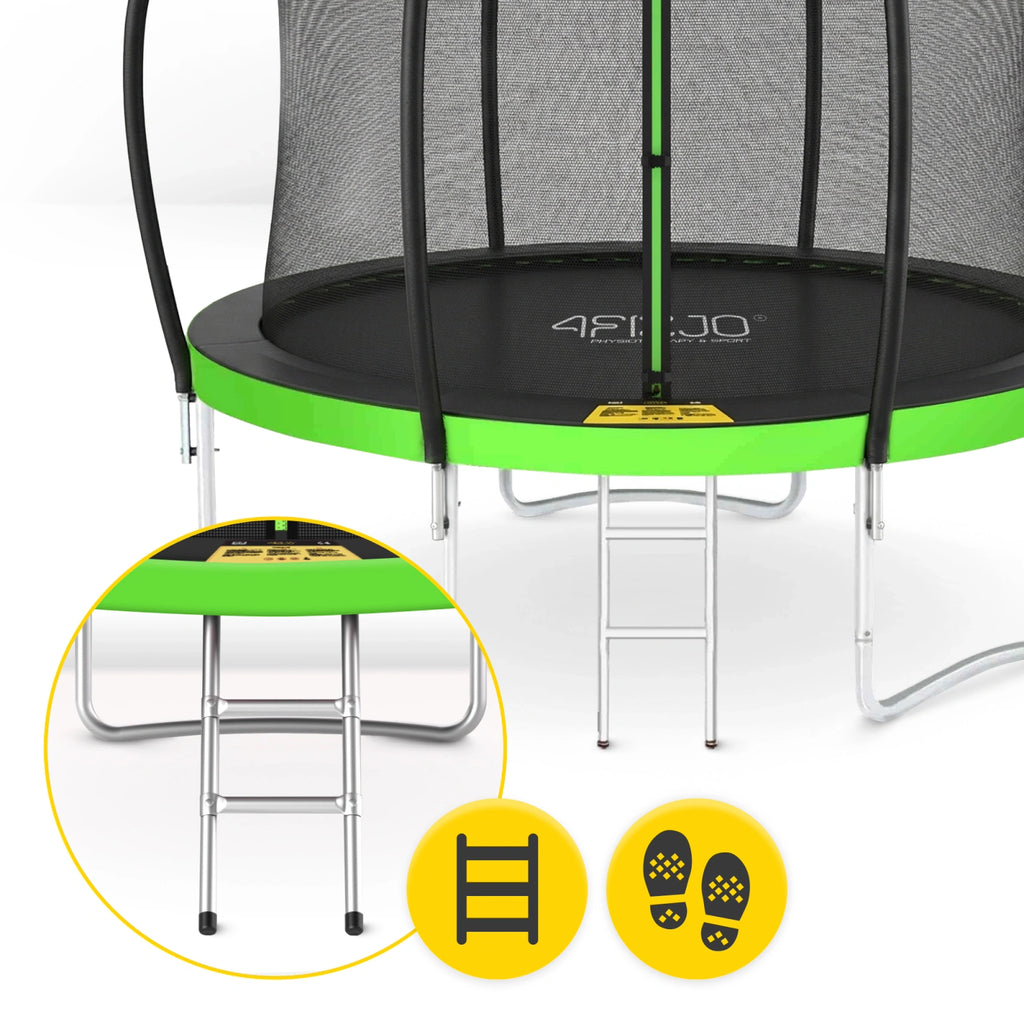 Trampolina ogrodowa dla dzieci PRO 252cm 8FT