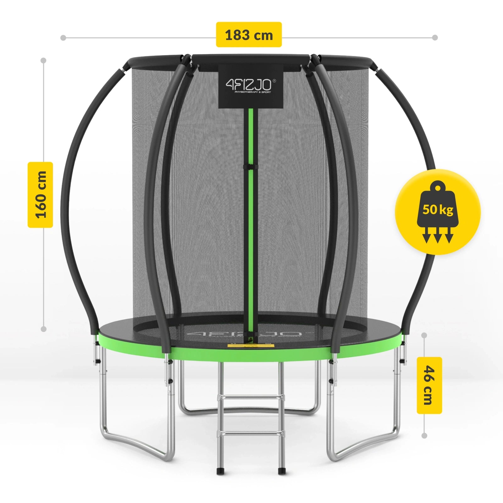 Trampolina ogrodowa dla dzieci PRO 183 cm 6FT