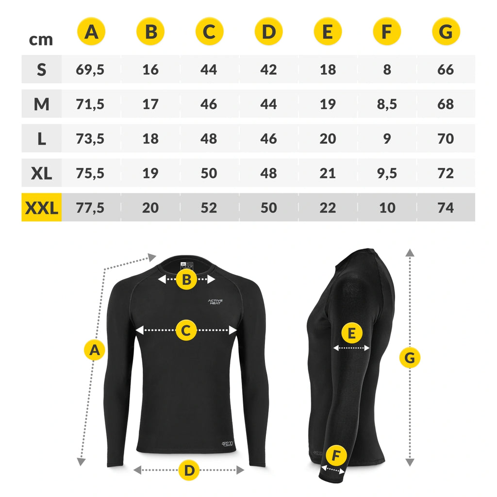 Bielizna termiczna unisex - zielony komplet koszulka + spodnie rozmiar XXL