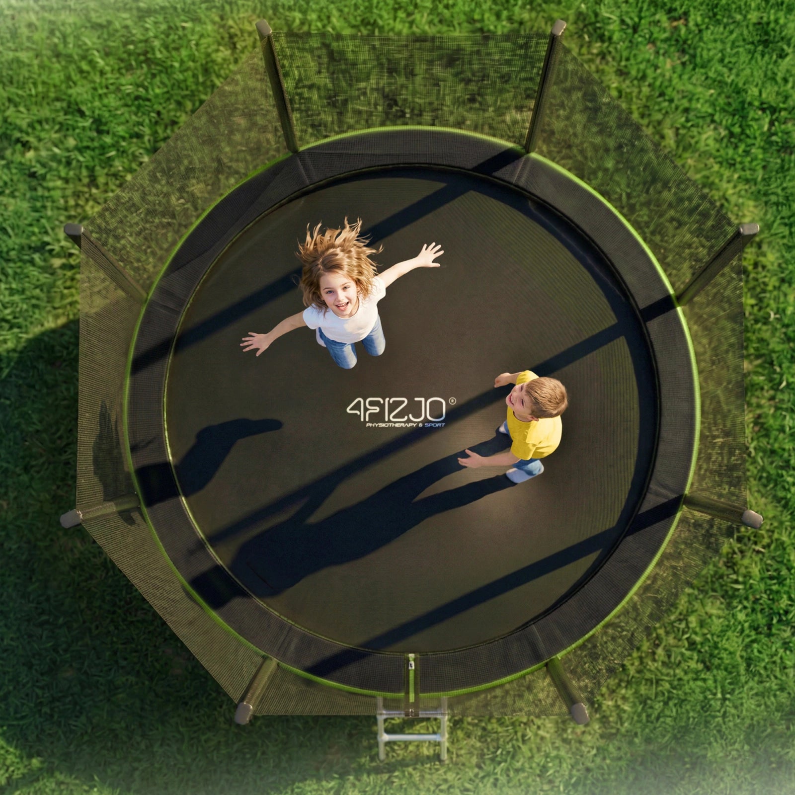 Trampolina ogrodowa dla dzieci CLASSIC 374 cm 12FT