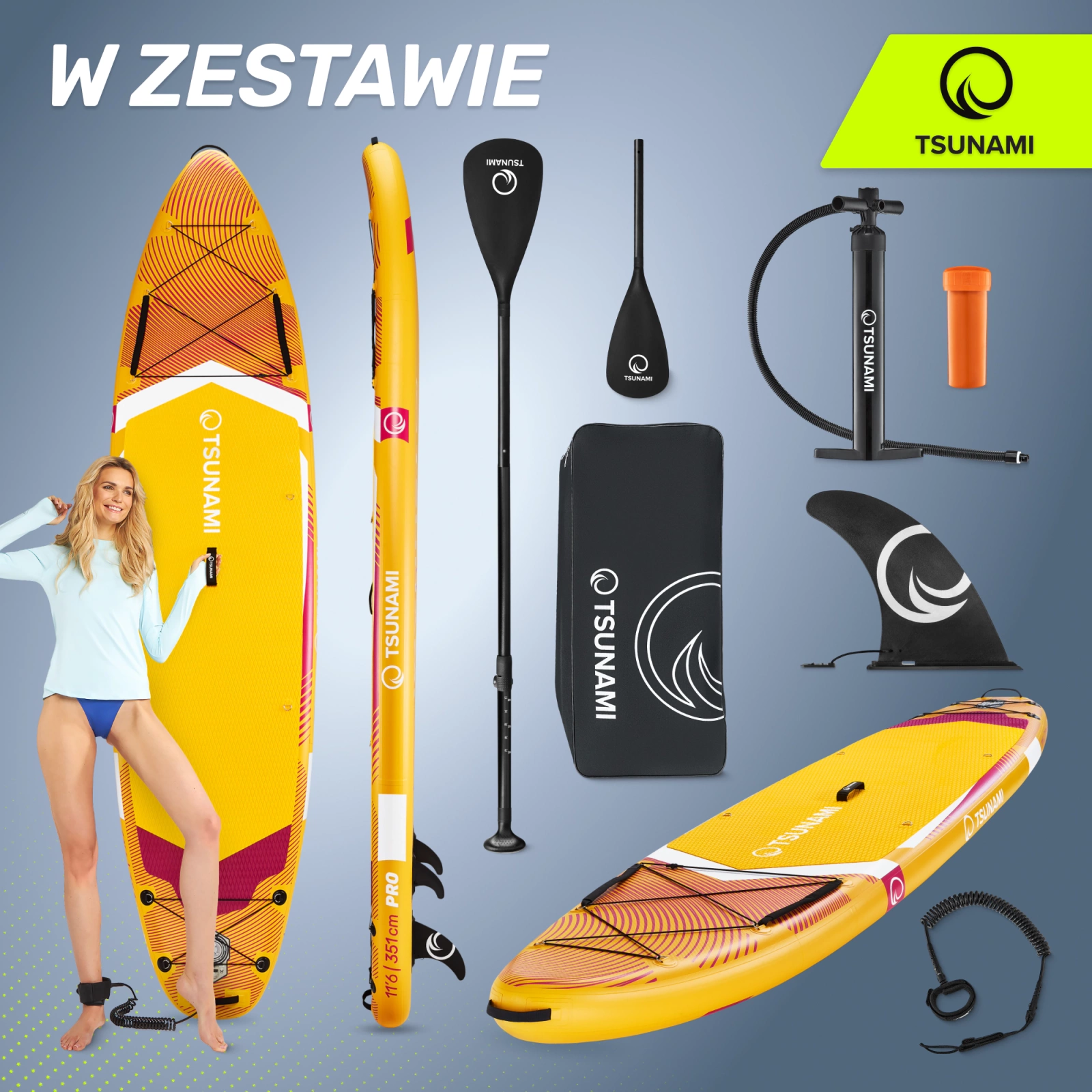 Deska SUP  paddle board 320 cm T08