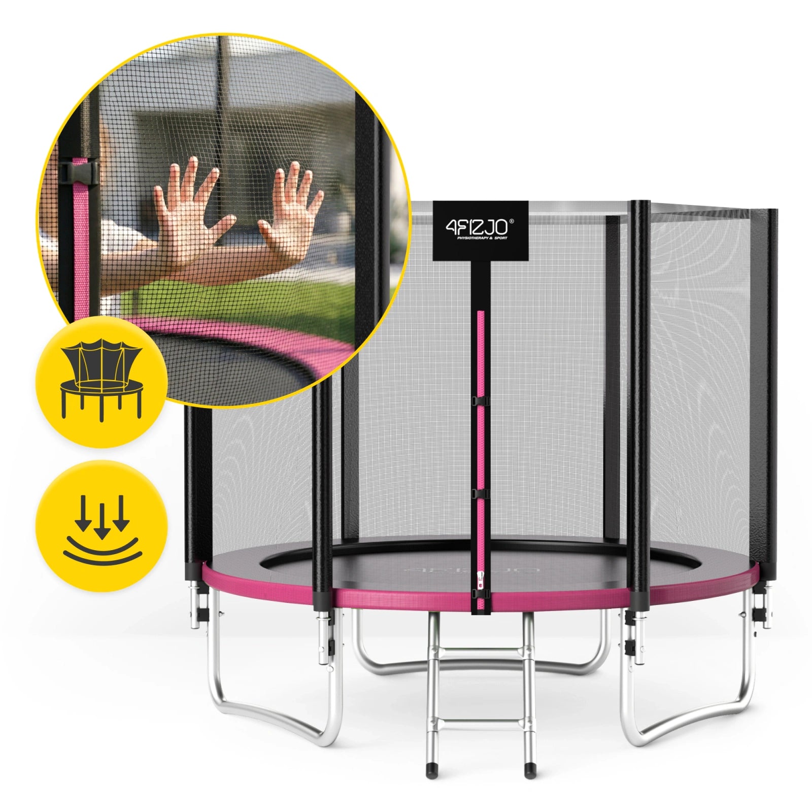 Trampolina ogrodowa dla dzieci CLASSIC 252cm 8FT