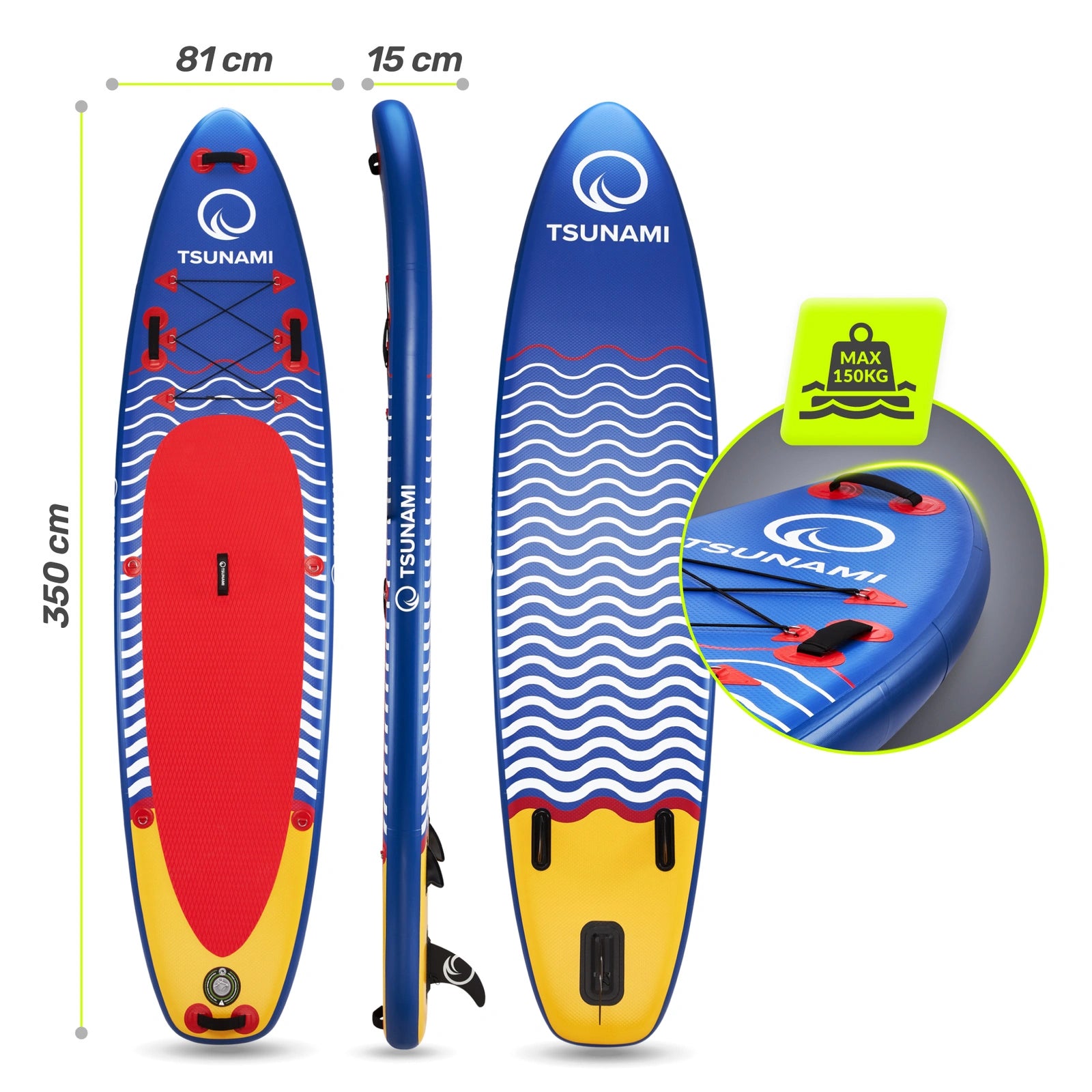 Deska SUP  paddle board 350 cm T04