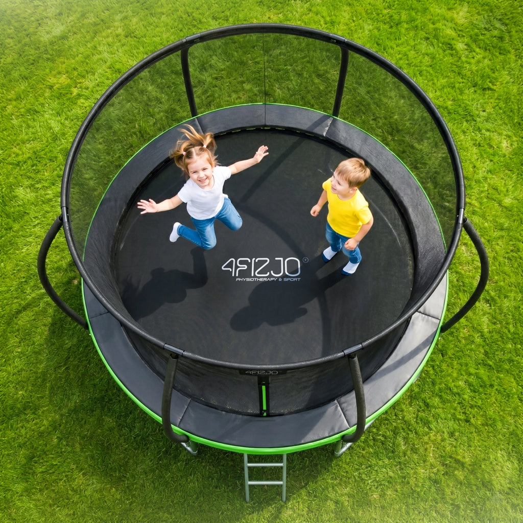 Trampolina ogrodowa dla dzieci PRO 252cm 8FT