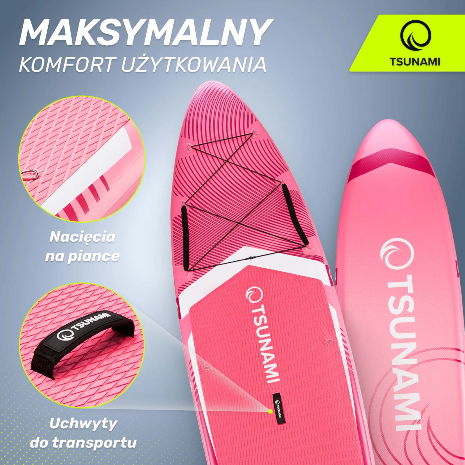 Deska SUP  paddle board 320 cm T08