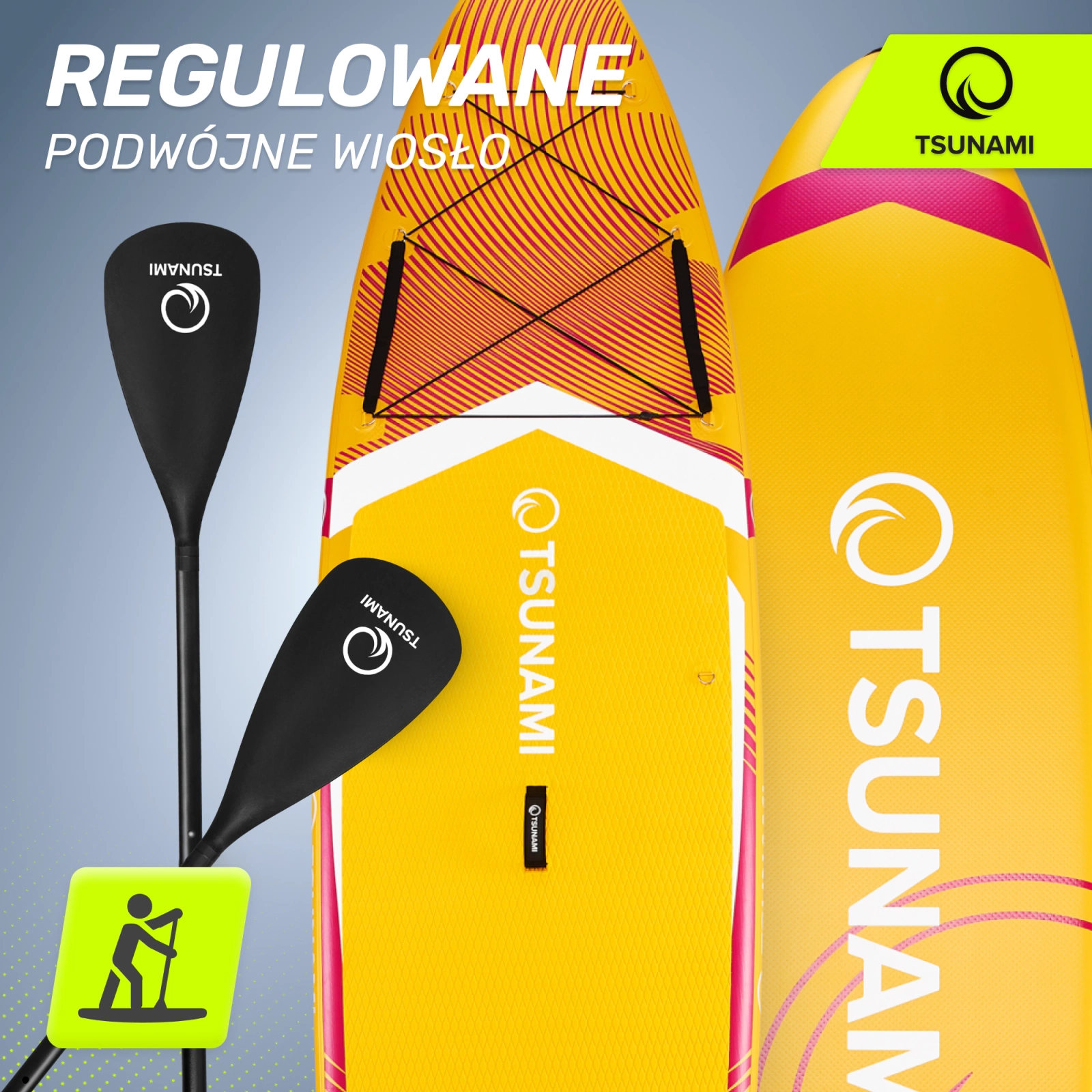 Deska SUP  paddle board 350 cm T04