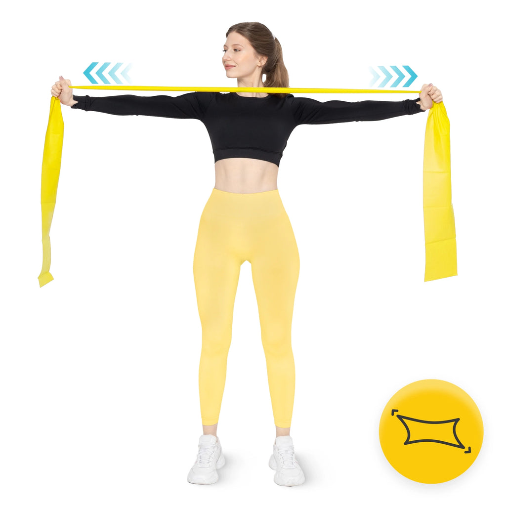 Taśma rehabilitacyjna FLAT BAND 1-2 kg