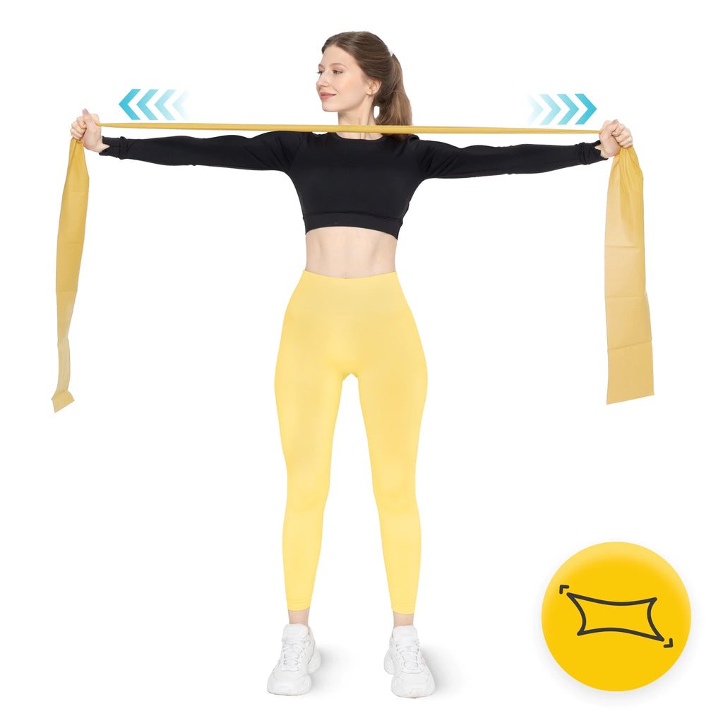 Taśma rehabilitacyjna FLAT BAND 1-2 kg