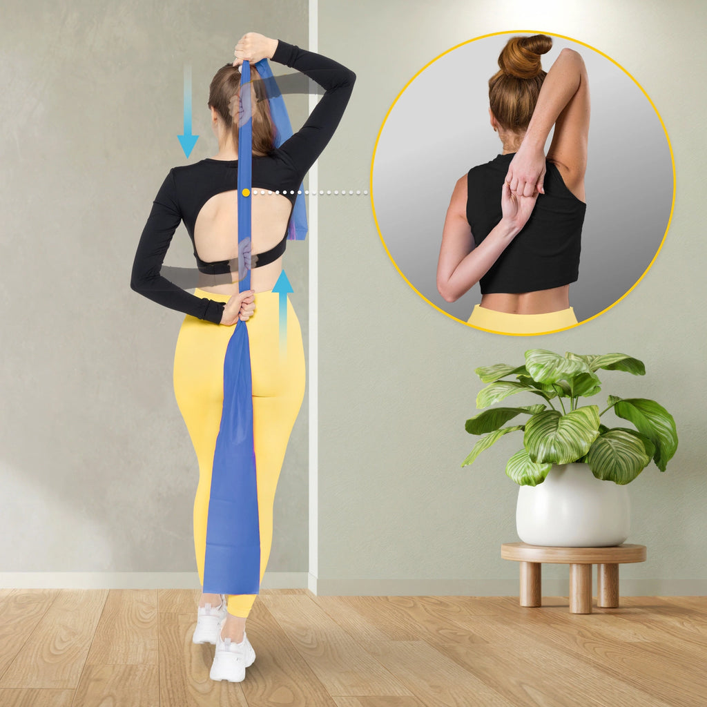 Taśma rehabilitacyjna FLAT BAND 1-2 kg
