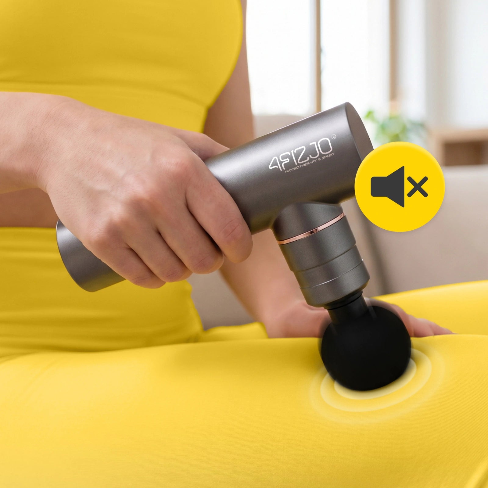Pistolet do masażu MASSAGE GUN Heat & Go - masażer pleców, karku i mięśni