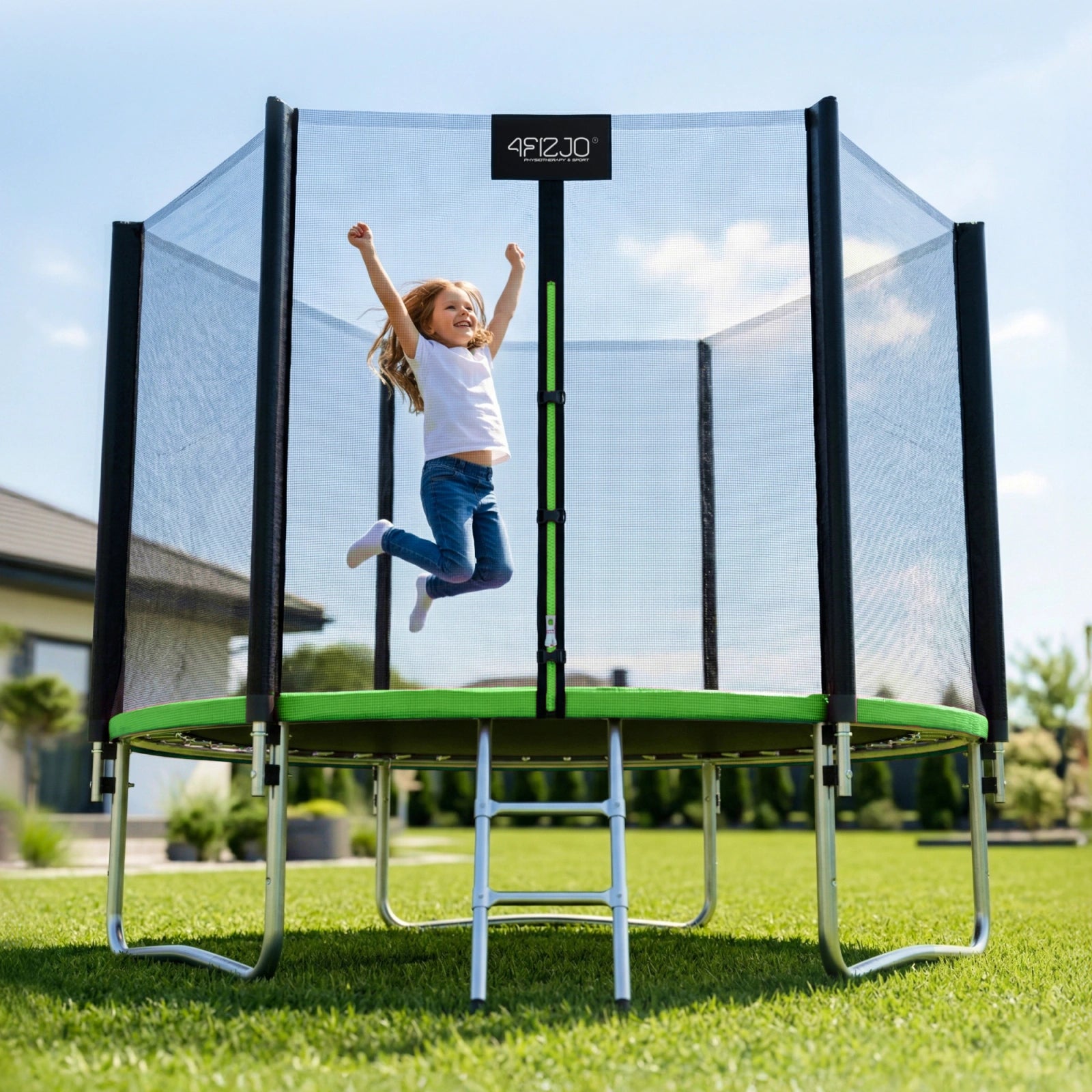 Trampolina ogrodowa dla dzieci CLASSIC 252cm 8FT