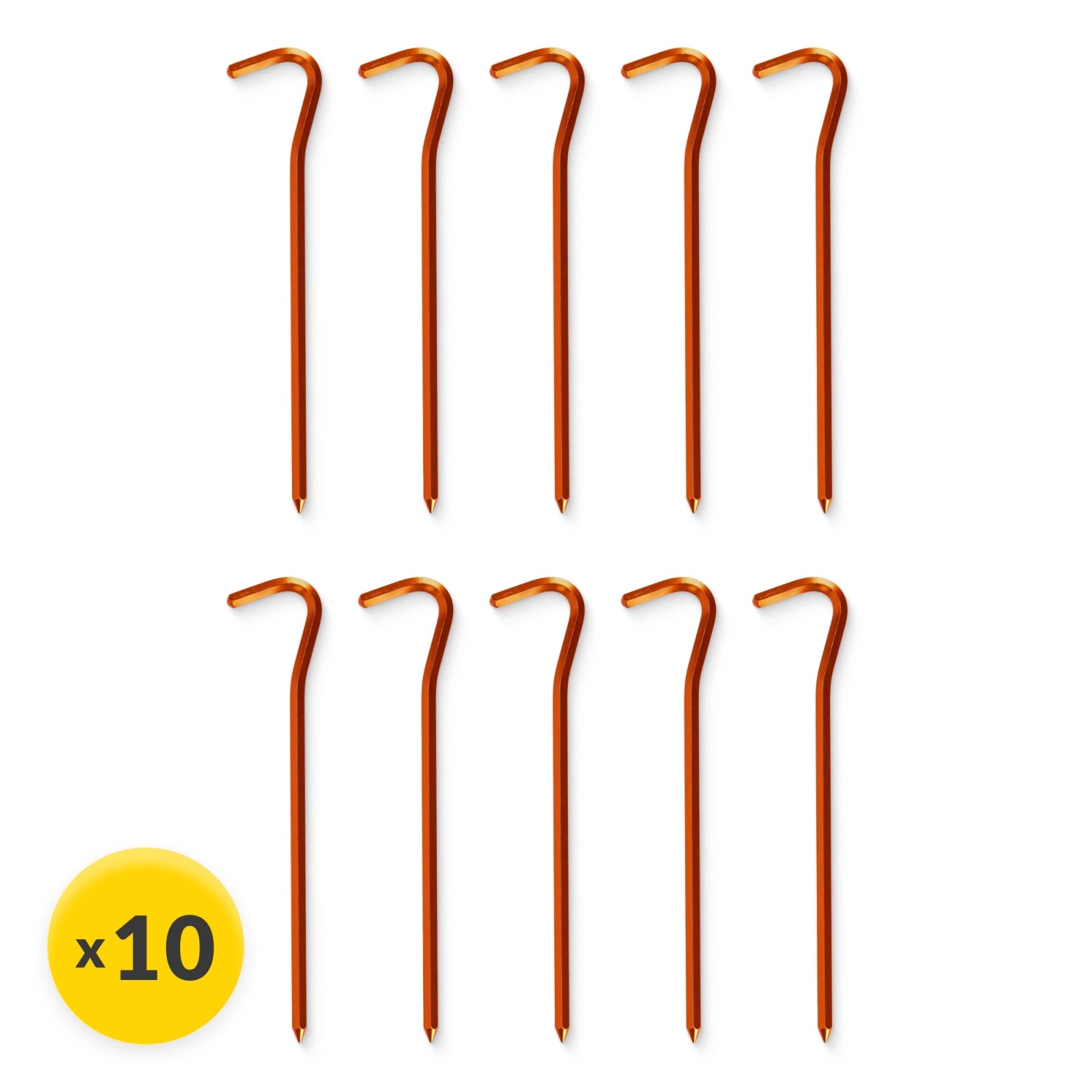Śledzie aluminiowe do namiotu 10 szt.