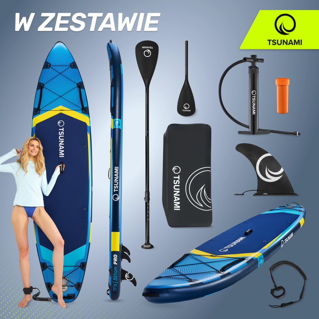 Deska SUP PRO  paddle board 350 cm T13