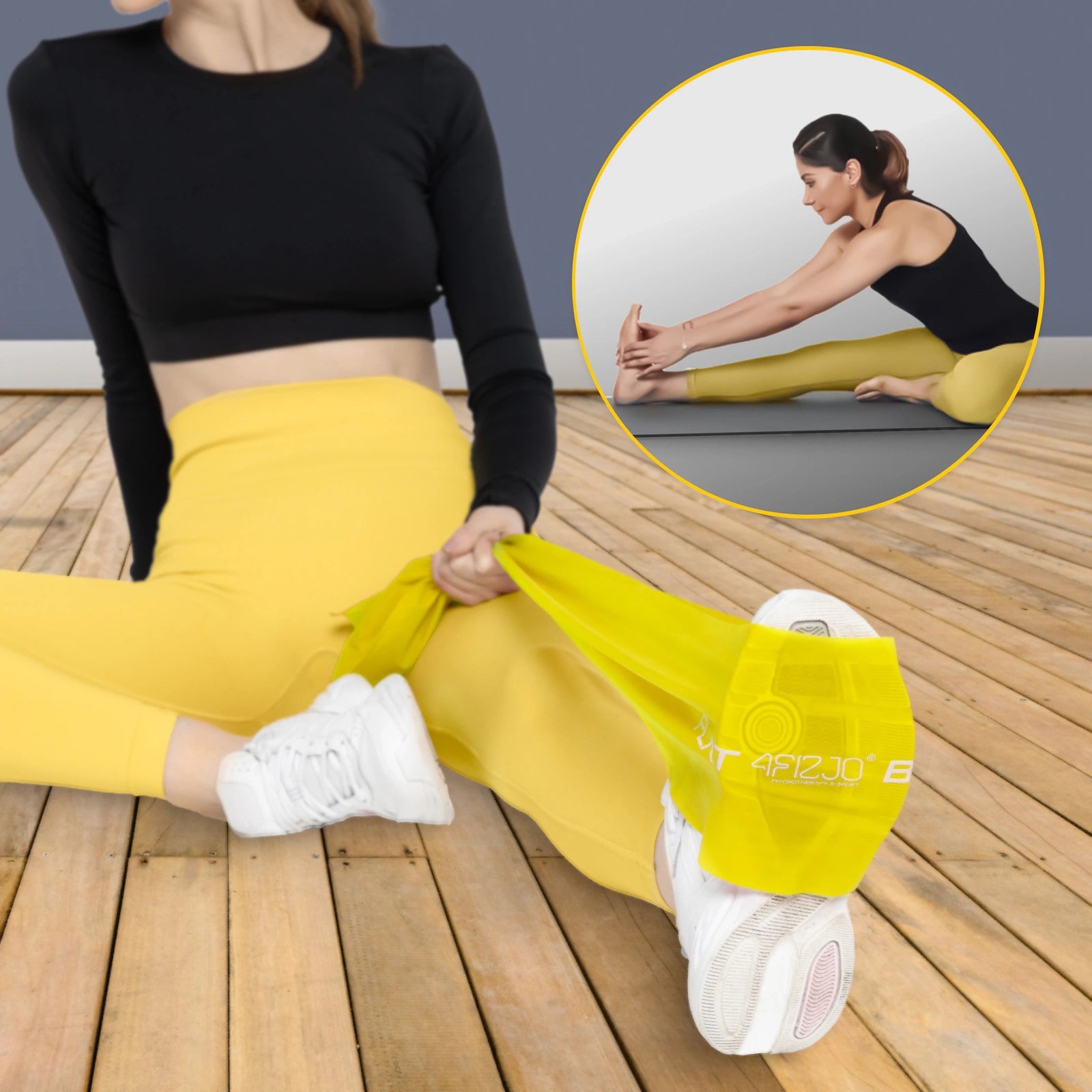 Taśma rehabilitacyjna FLAT BAND 1-2 kg