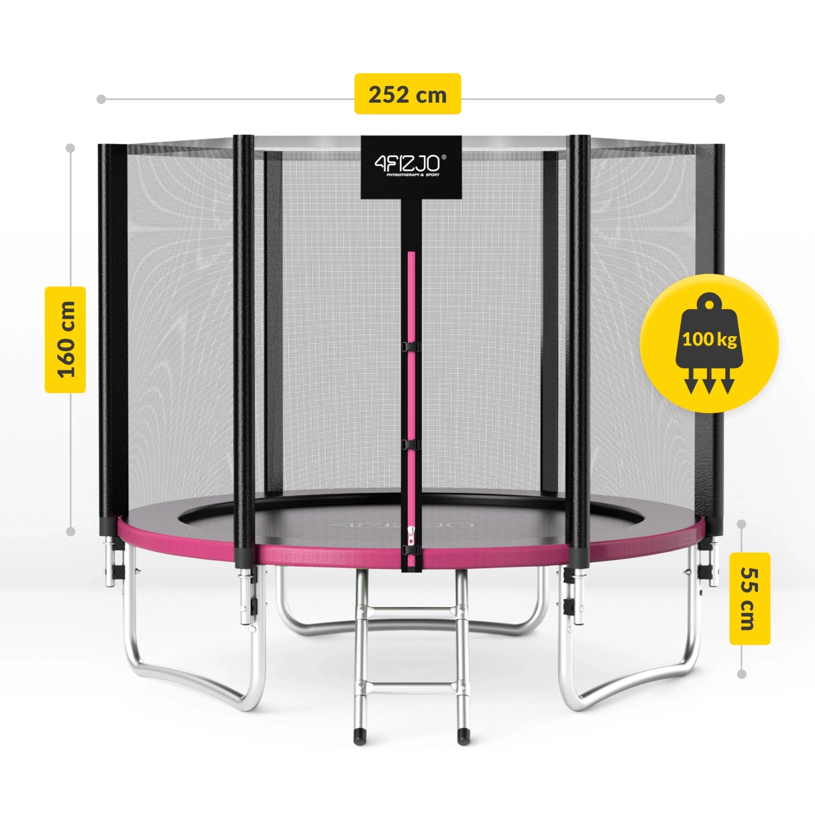Trampolina ogrodowa dla dzieci PRO 435cm 14FT