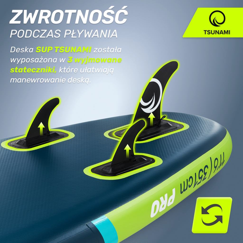 Deska SUP PRO  paddle board 350 cm T15