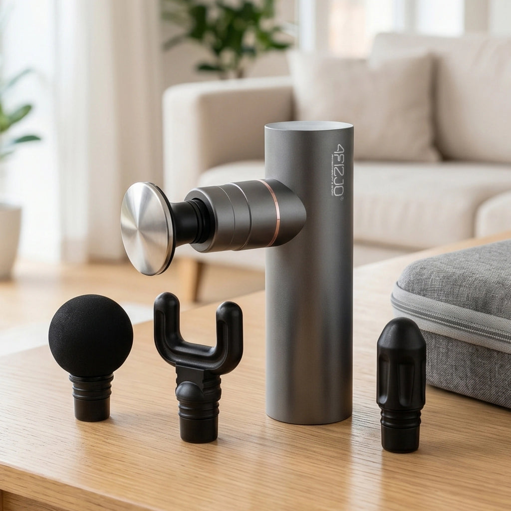 Pistolet do masażu MASSAGE GUN Heat & Go - masażer pleców, karku i mięśni