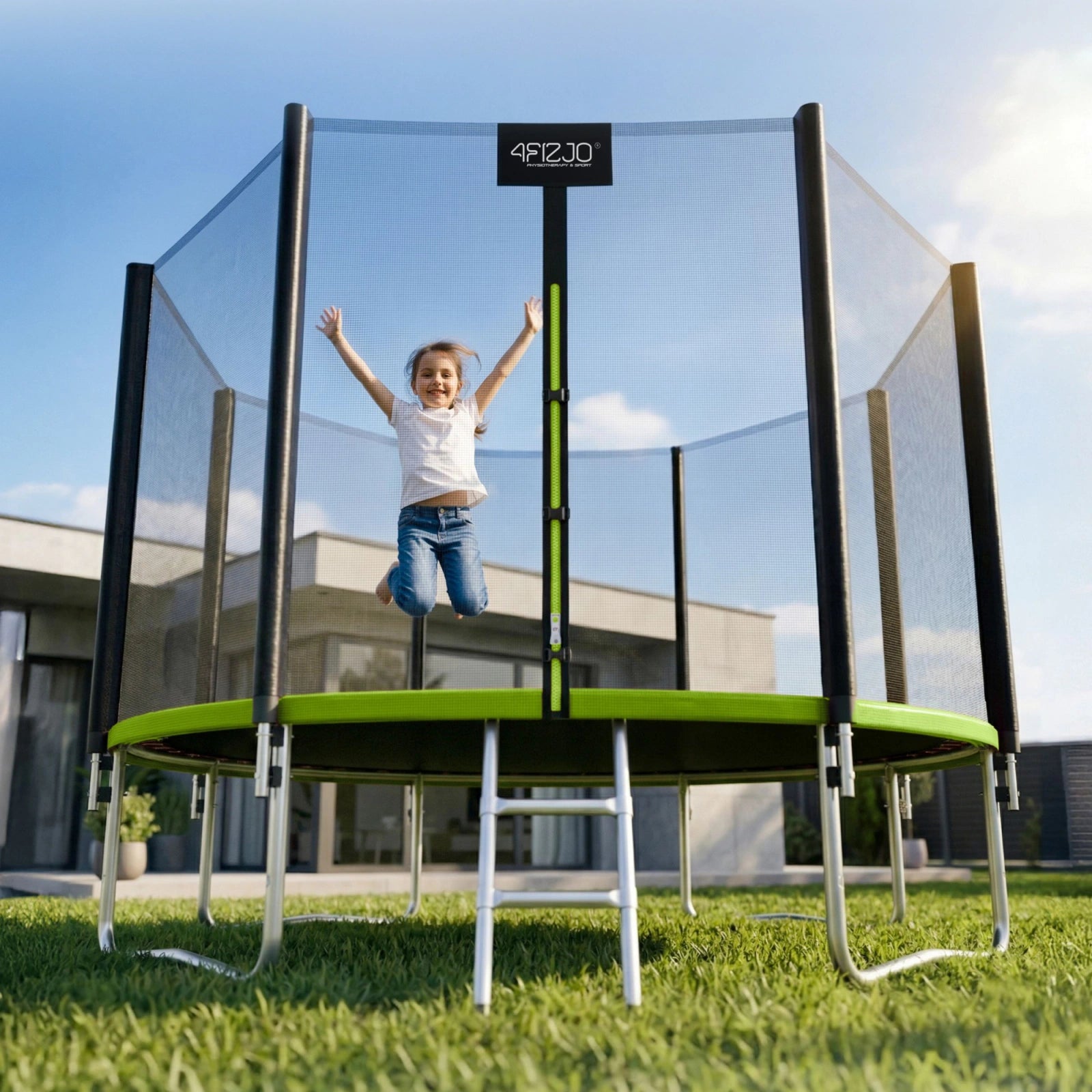 Trampolina ogrodowa dla dzieci CLASSIC 374 cm 12FT