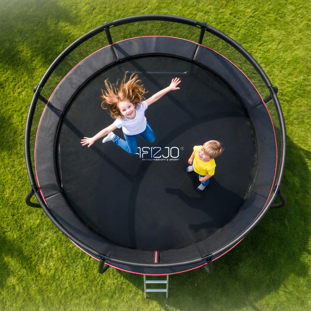 Trampolina ogrodowa dla dzieci PRO 374 cm 12FT