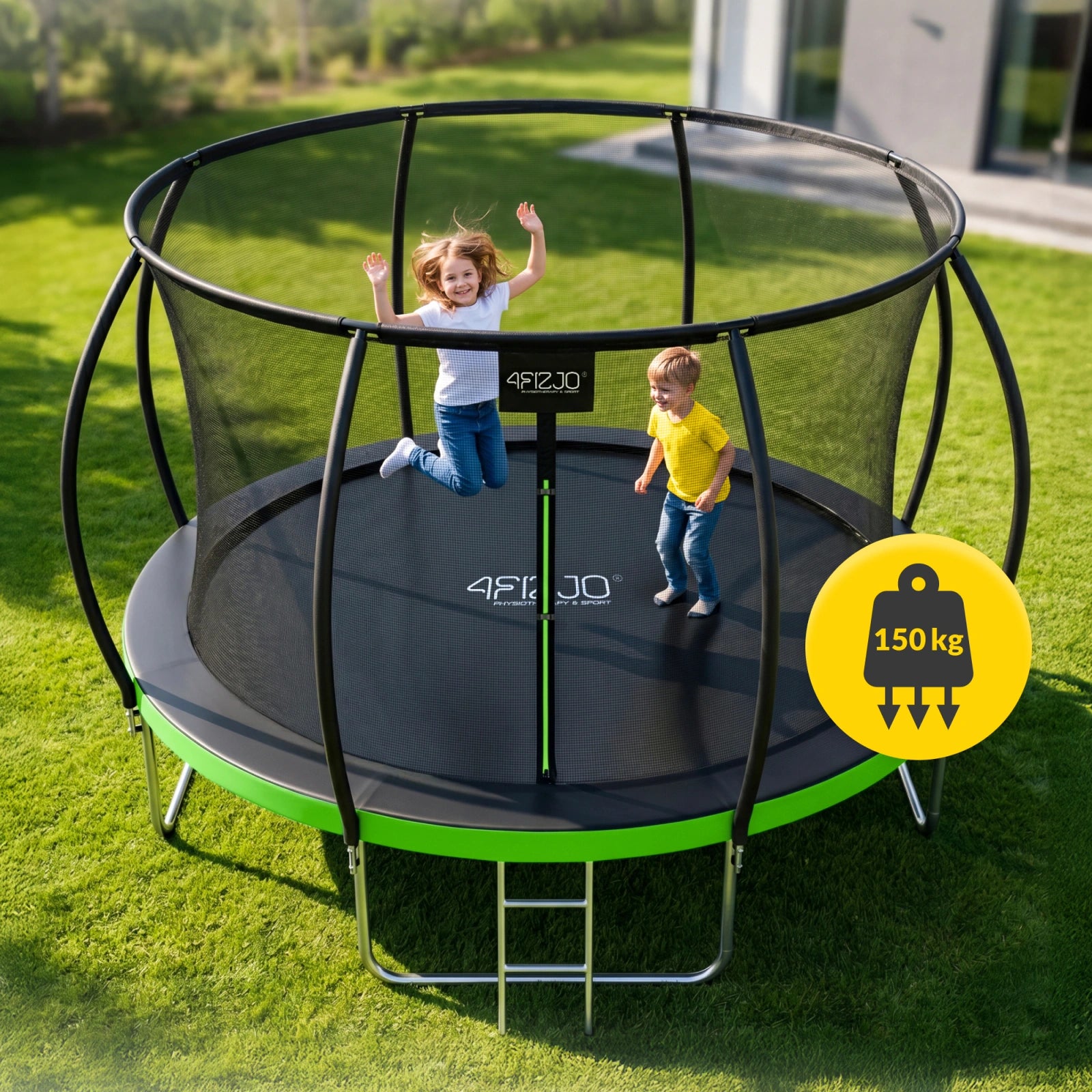 Trampolina ogrodowa dla dzieci PRO 374 cm 12FT