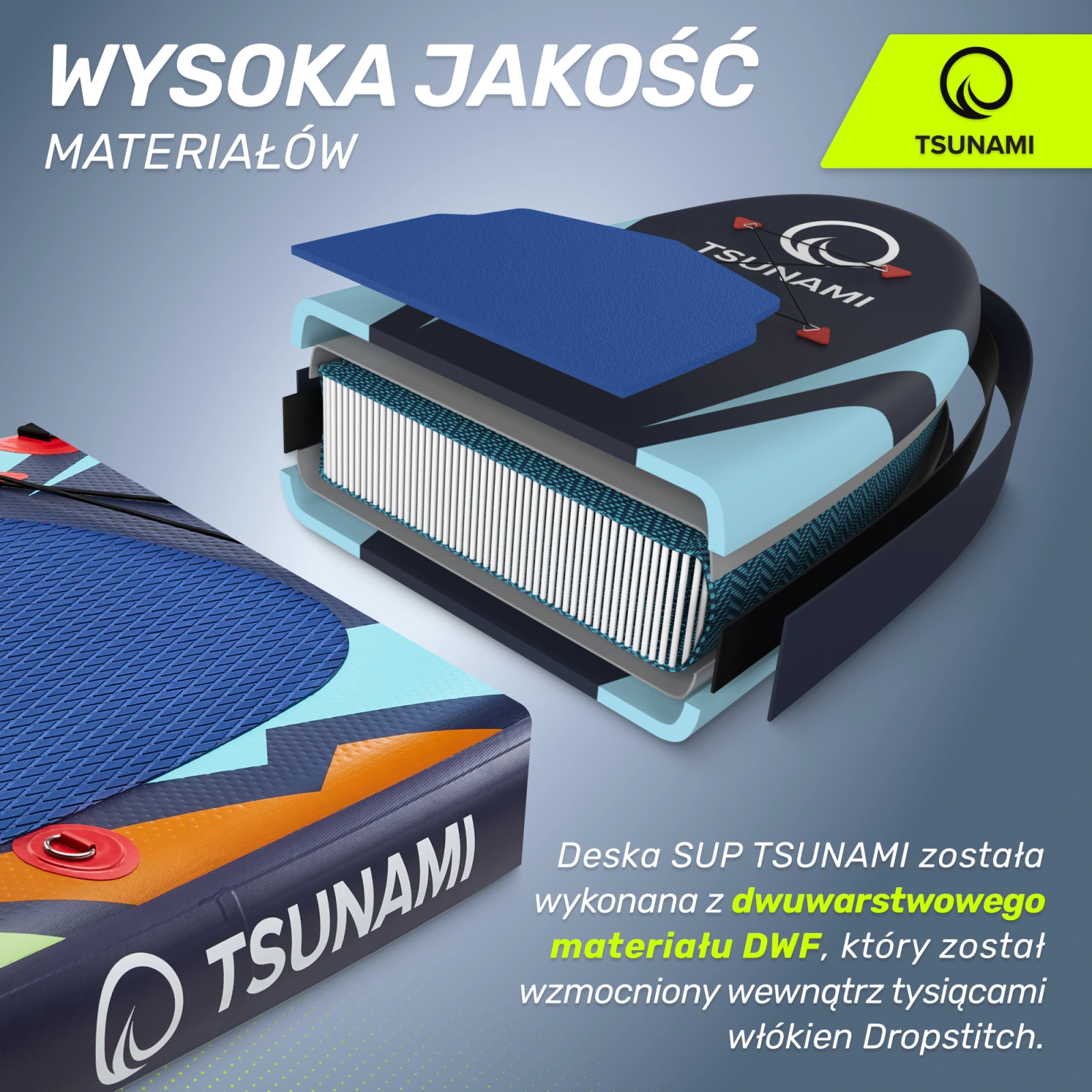 Deska SUP  paddle board 320 cm T02