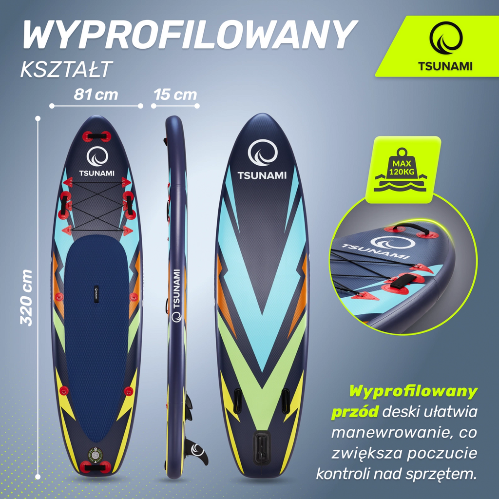 Deska SUP  paddle board 350 cm T03