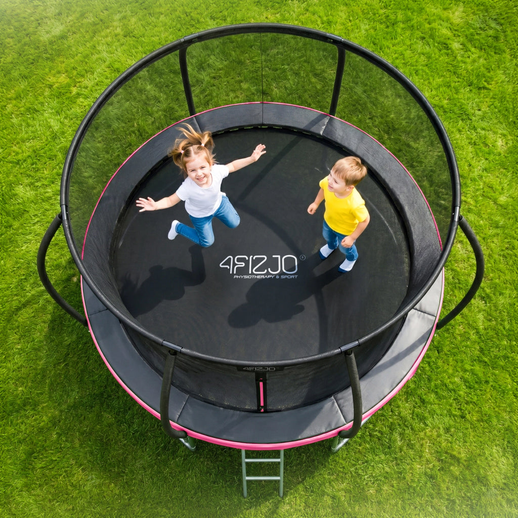 Trampolina ogrodowa dla dzieci PRO 252cm 8FT