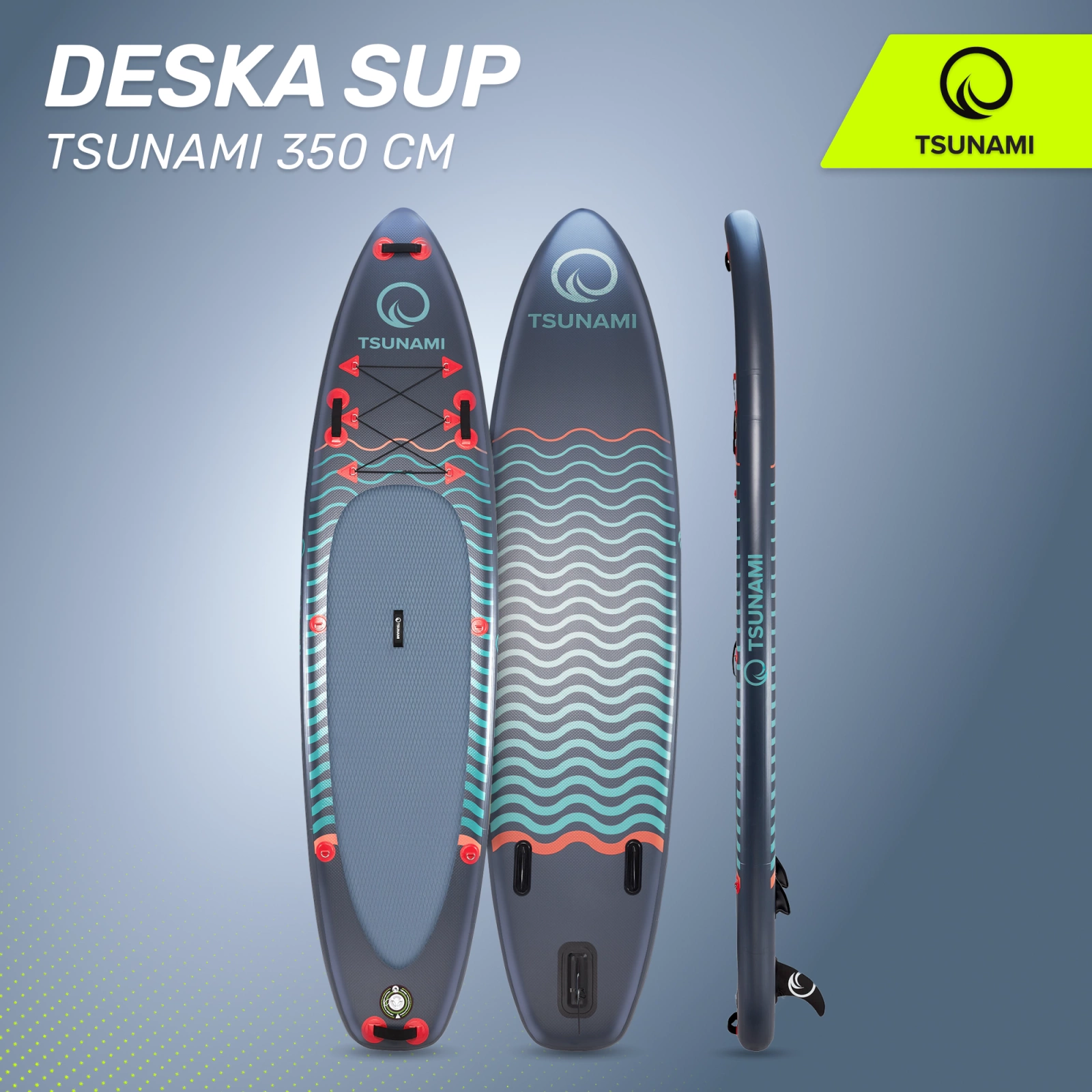 Deska SUP  paddle board 350 cm T04