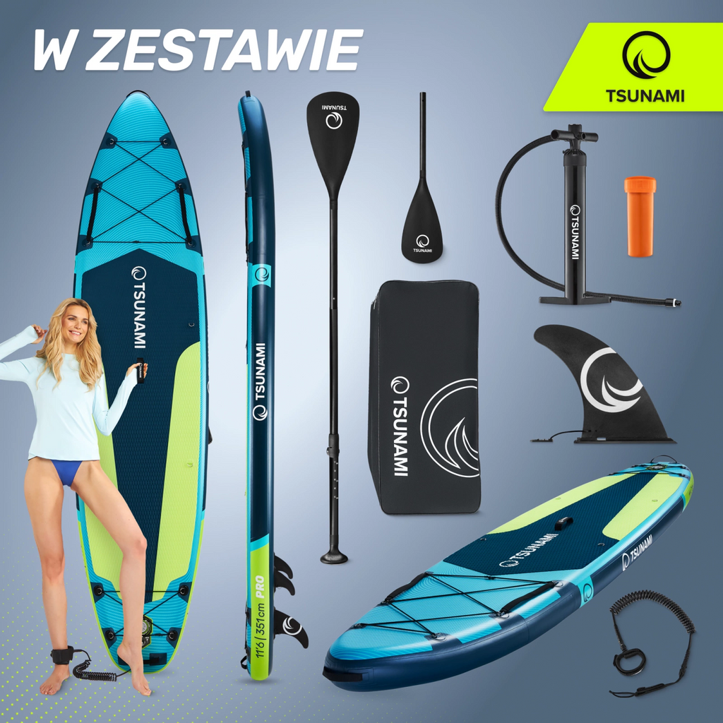 Deska SUP PRO  paddle board 350 cm T15
