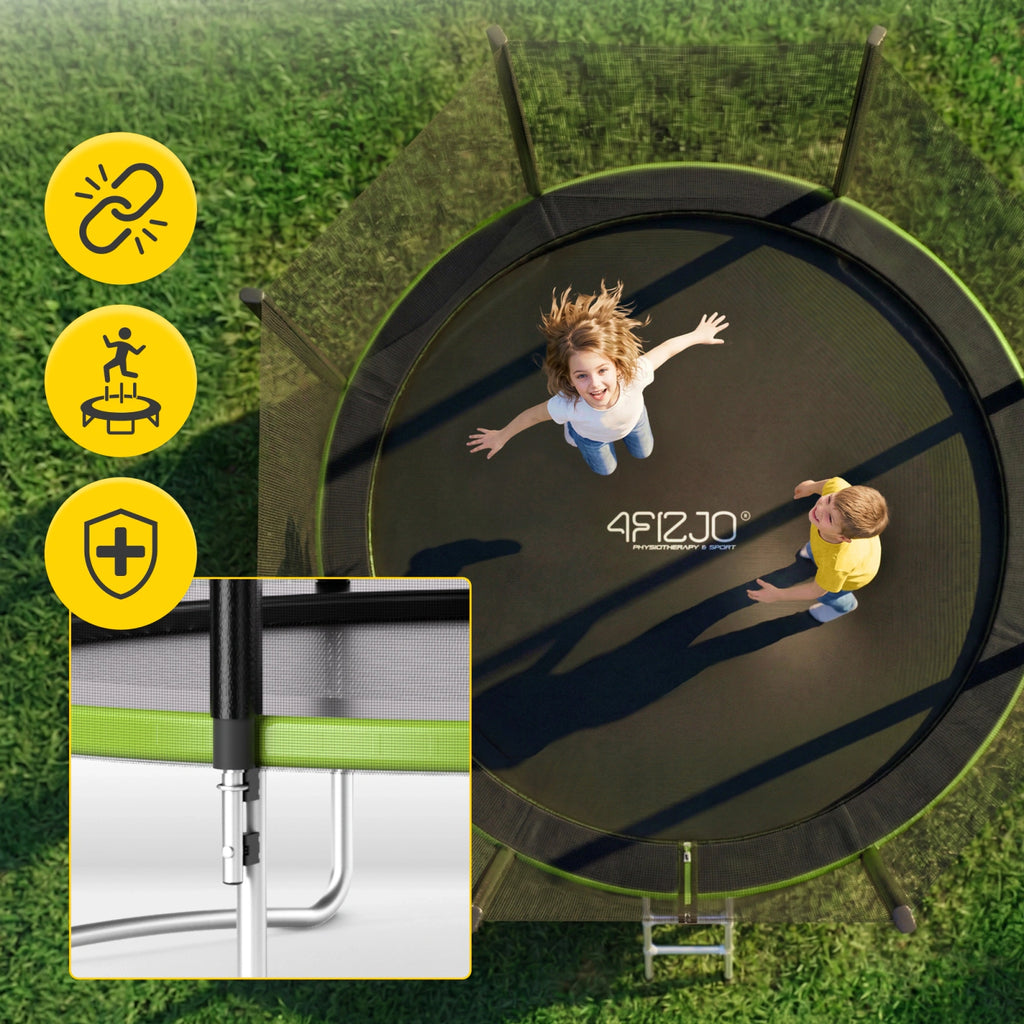 Trampolina ogrodowa dla dzieci CLASSIC 374 cm 12FT